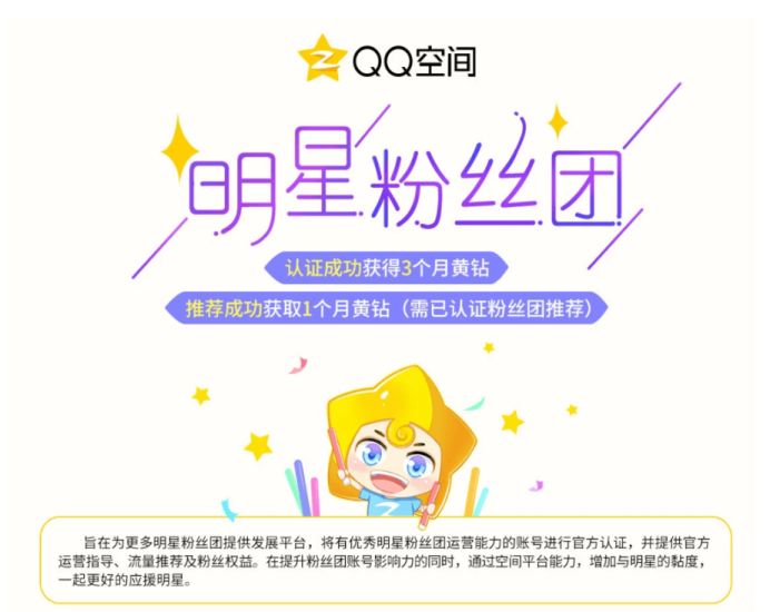 QQ空間明星粉絲團(tuán)如何認(rèn)證方法-資源網(wǎng)站