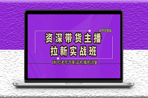 資深_帶貨主播拉新實戰課_38節完整版-資源網站