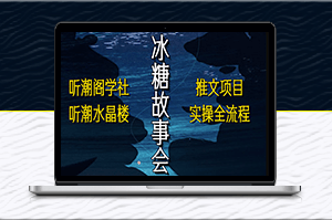 抖音冰糖故事會(huì)和小說(shuō)推文項(xiàng)目的實(shí)操流程分析-資源網(wǎng)站