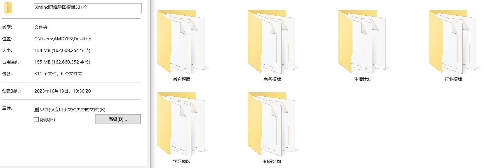 提高工作效率_Xmind思維導圖模板分享