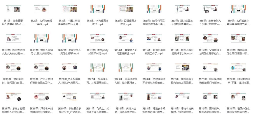 圖片[1]-賴世雄口語(yǔ)大師的42節(jié)終極課程