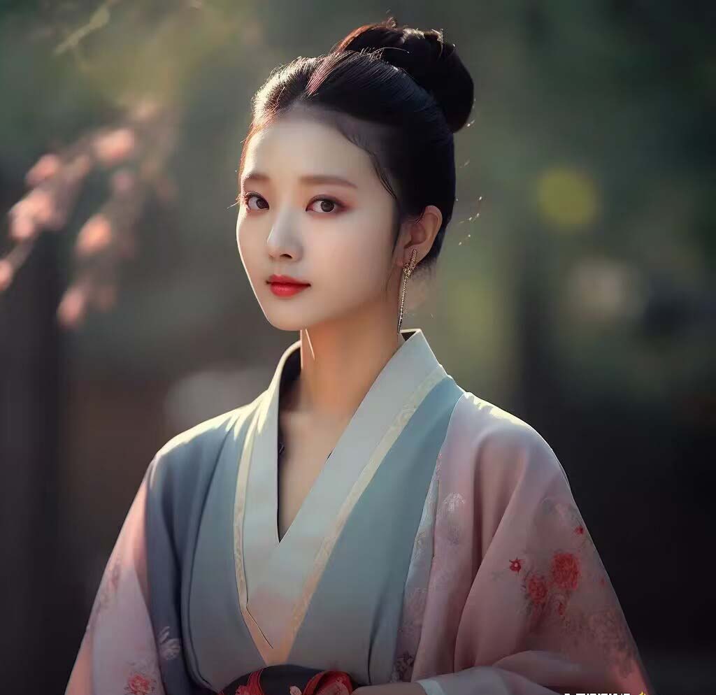 圖片[5]-Midjourney AI技術(shù)呈現(xiàn)：穿越時(shí)空的漢服佳人-資源網(wǎng)站