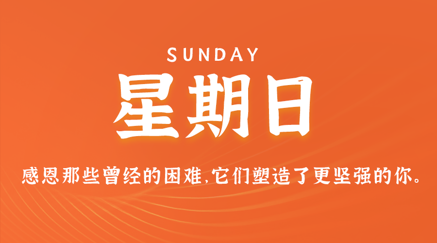 7月14日，星期日，在這里每天60秒讀懂世界！