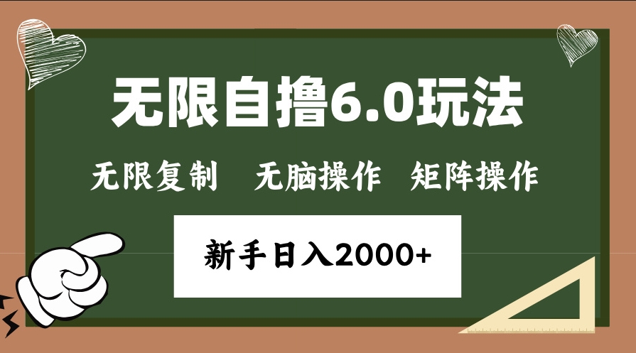 圖片[1]-年底6.0擼錢新玩法_無腦操作日入2000+