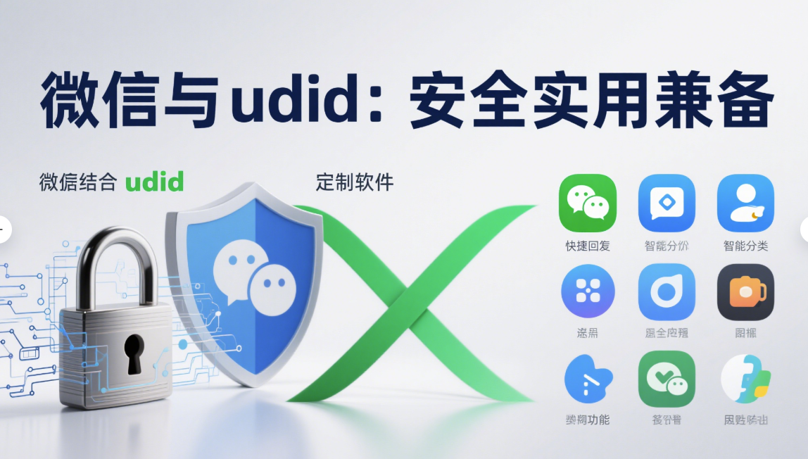 微信結合 udid 定制軟件的安全性與實用性探討-資源網站