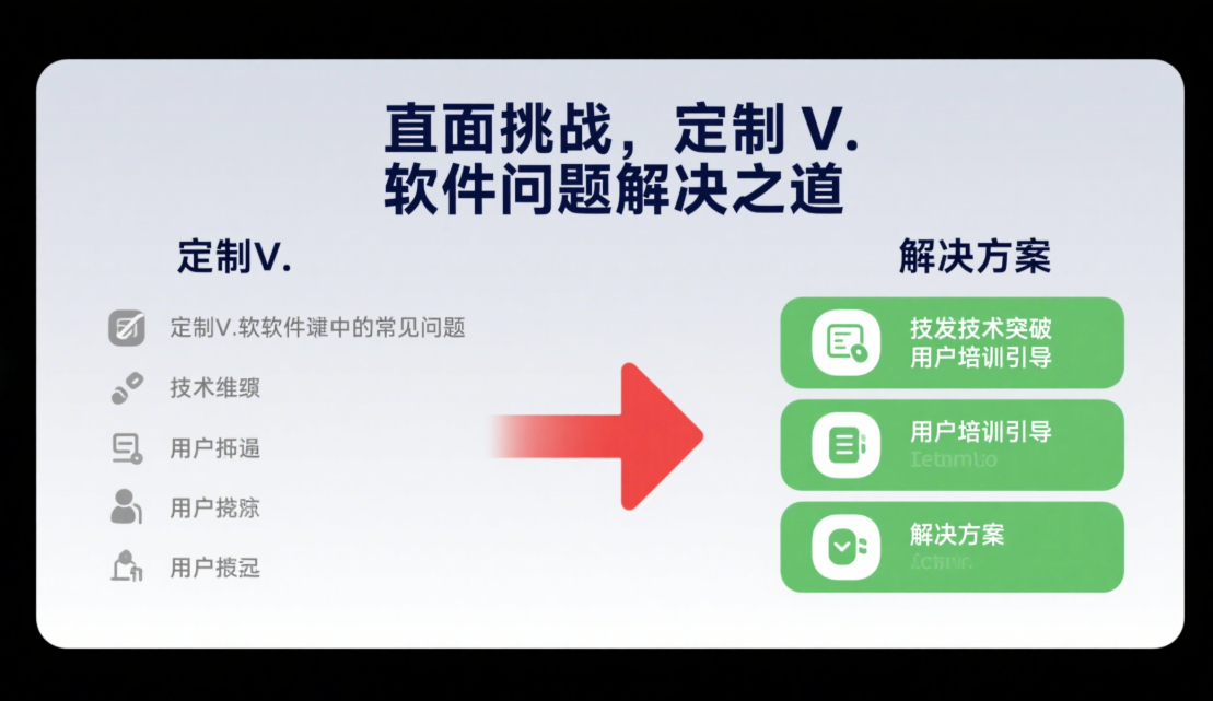 面對挑戰：解決定制V軟件實施過程中的問題-資源網站