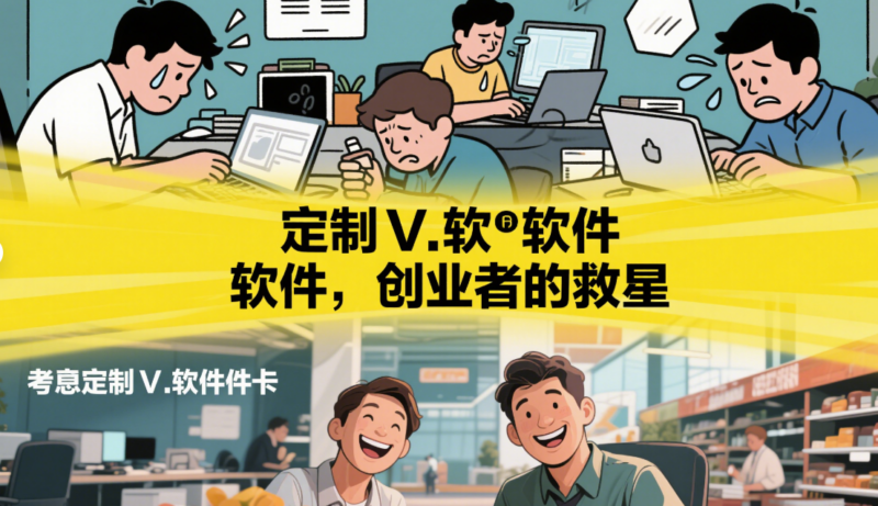 創業者指南：何時以及為何考慮定制V軟件？-資源網站