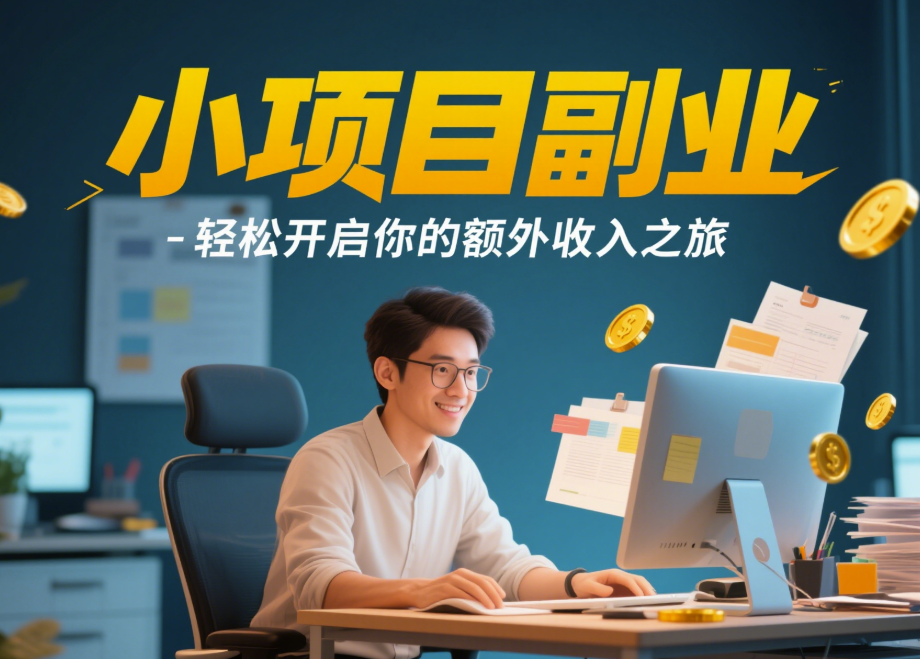 小項(xiàng)目副業(yè)：輕松開啟你的額外收入之旅-資源網(wǎng)站