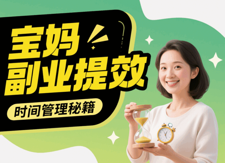 寶媽副業的時間管理秘籍，效率大幅提升-資源網站
