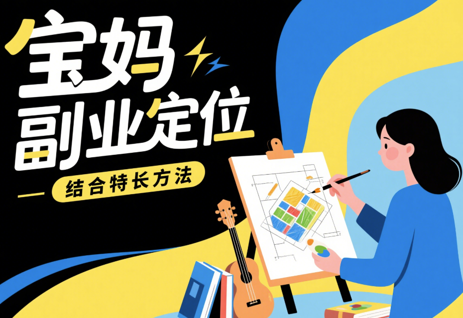 結合特長：寶媽副業的精準定位方法-資源網站