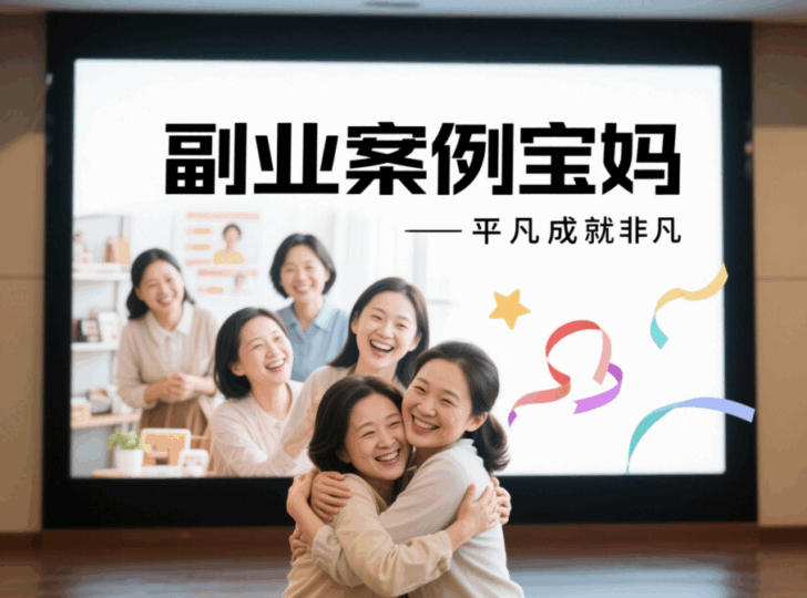 寶媽副業(yè)案例分享：平凡媽媽的非凡收入-資源網(wǎng)站