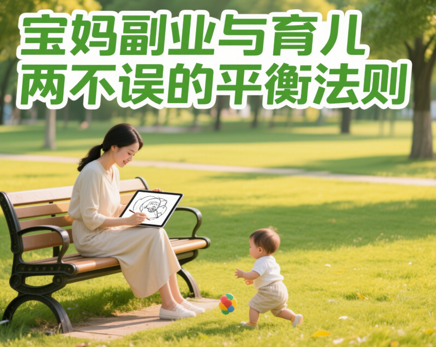 寶媽副業與育兒兩不誤的平衡法則-資源網站