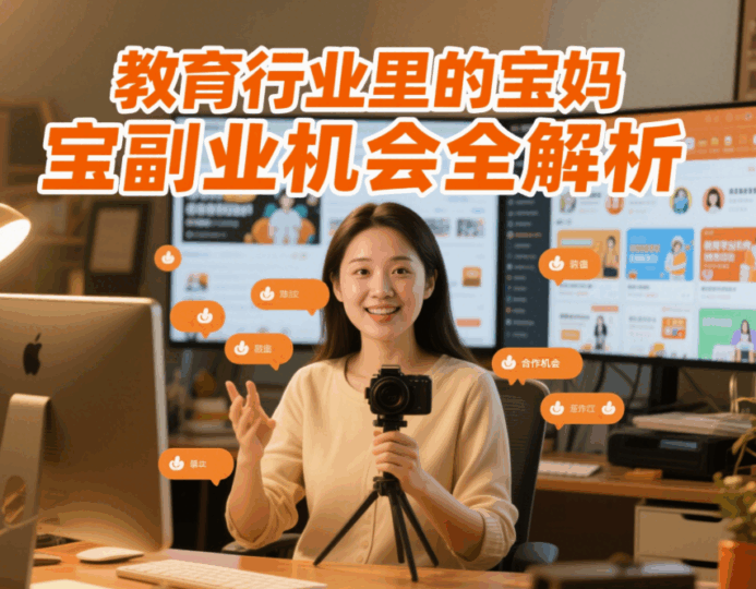 教育行業(yè)里的寶媽副業(yè)機會全解析-資源網(wǎng)站