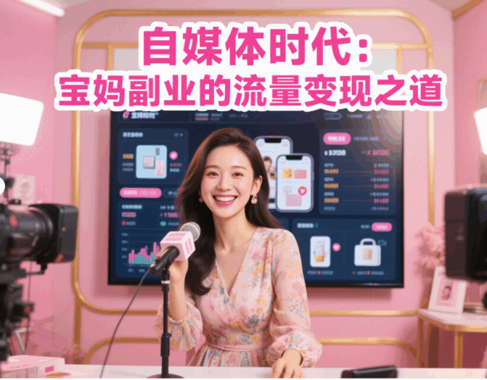自媒體時代：寶媽副業的流量變現之道-資源網站
