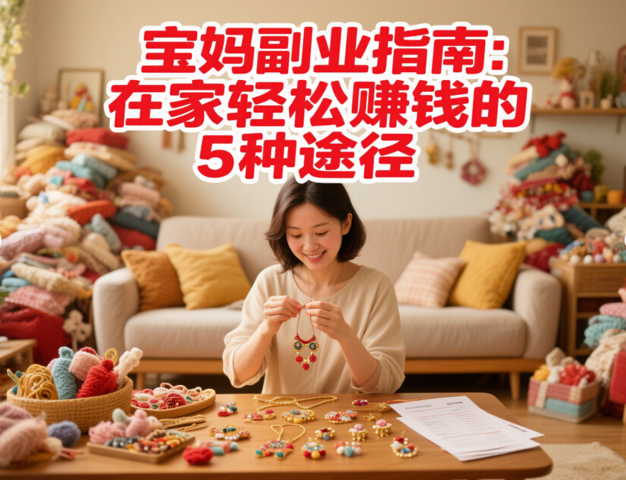 寶媽副業(yè)指南：在家輕松賺錢的 5 種途徑-資源網(wǎng)站