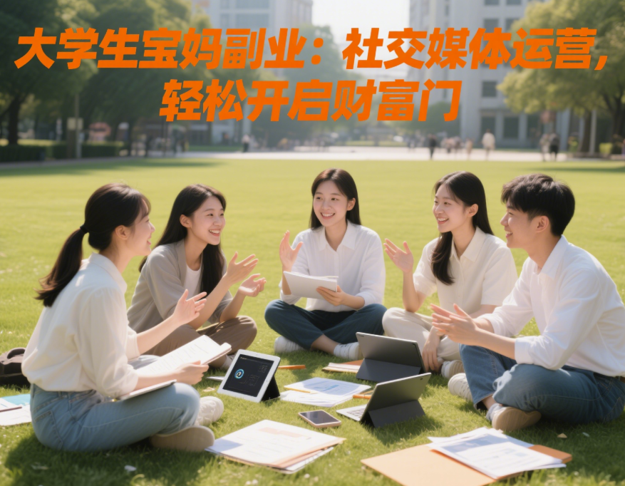 大學生寶媽副業：社交媒體運營，輕松開啟財富門-資源網站