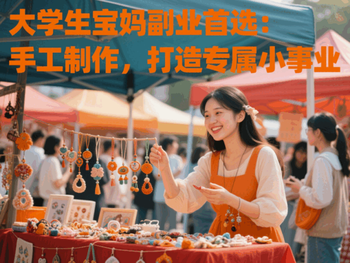 大學生寶媽副業首選：手工制作，打造專屬小事業-資源網站