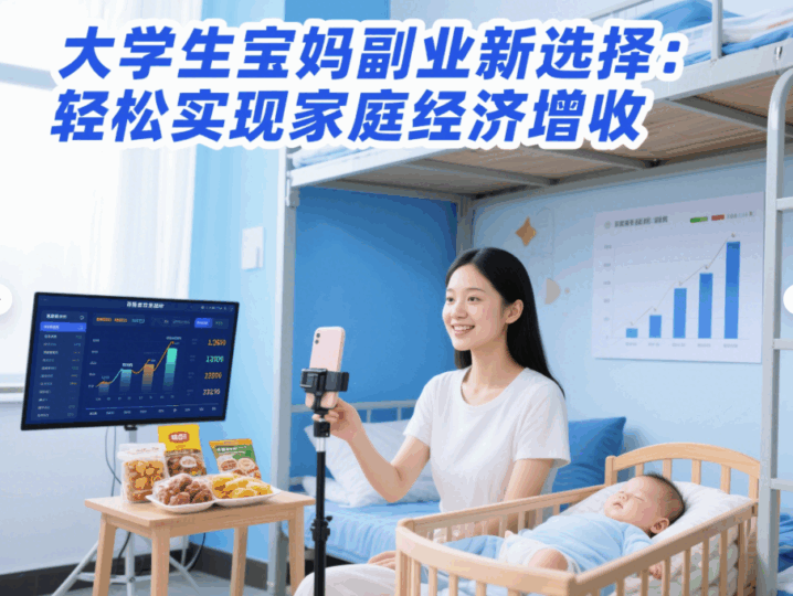 大學生寶媽副業新選擇：輕松實現家庭經濟增收-資源網站