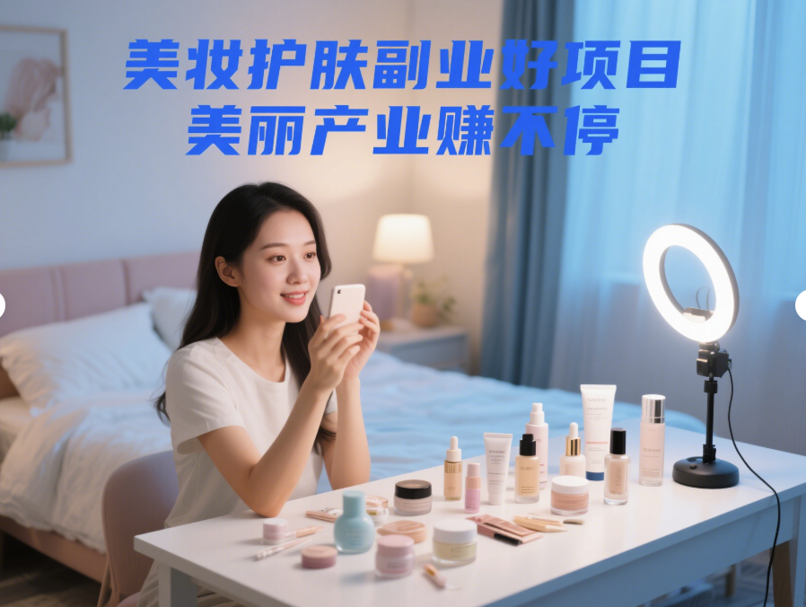 圖片[1]-美妝護(hù)膚副業(yè)好項(xiàng)目，美麗產(chǎn)業(yè)賺不停-資源網(wǎng)站