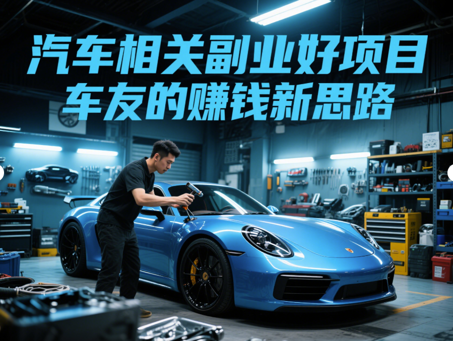 汽車相關副業好項目，車友的賺錢新思路-資源網站