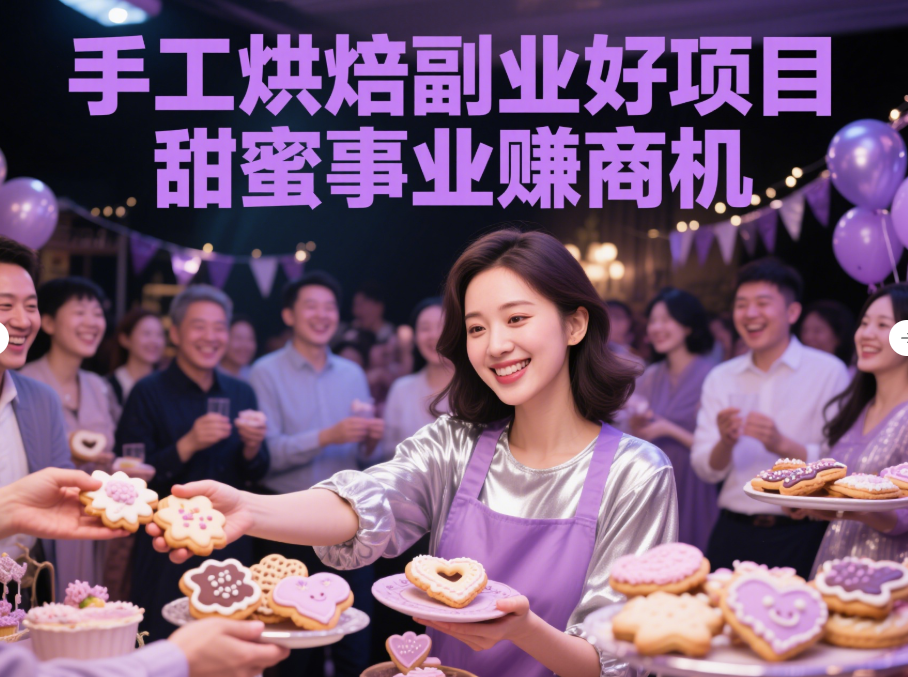 手工烘焙副業好項目，甜蜜事業賺商機-資源網站