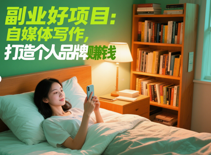 圖片[1]-副業好項目：自媒體寫作，打造個人品牌賺錢-資源網站