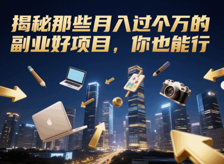 揭秘那些月入過萬的副業(yè)好項目，你也能行-資源網(wǎng)站