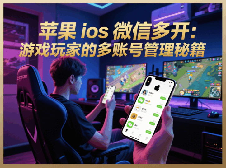蘋果 ios 微信多開：游戲玩家的多賬號管理秘籍-資源網站