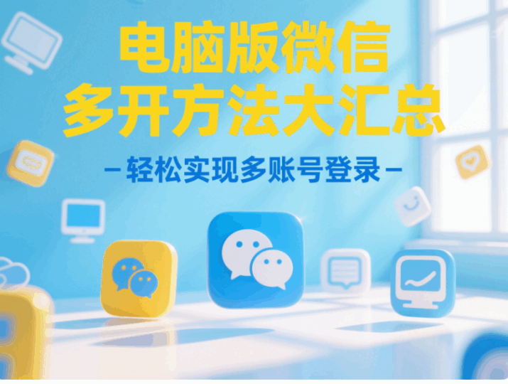 電腦版微信多開方法大匯總，輕松實(shí)現(xiàn)多賬號(hào)登錄-資源網(wǎng)站