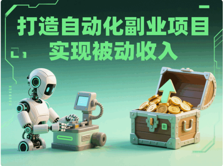 打造自動化副業(yè)項目，實現被動收入-資源網站