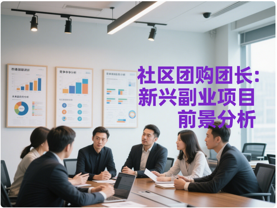 圖片[1]-社區團購團長：新興副業項目前景分析