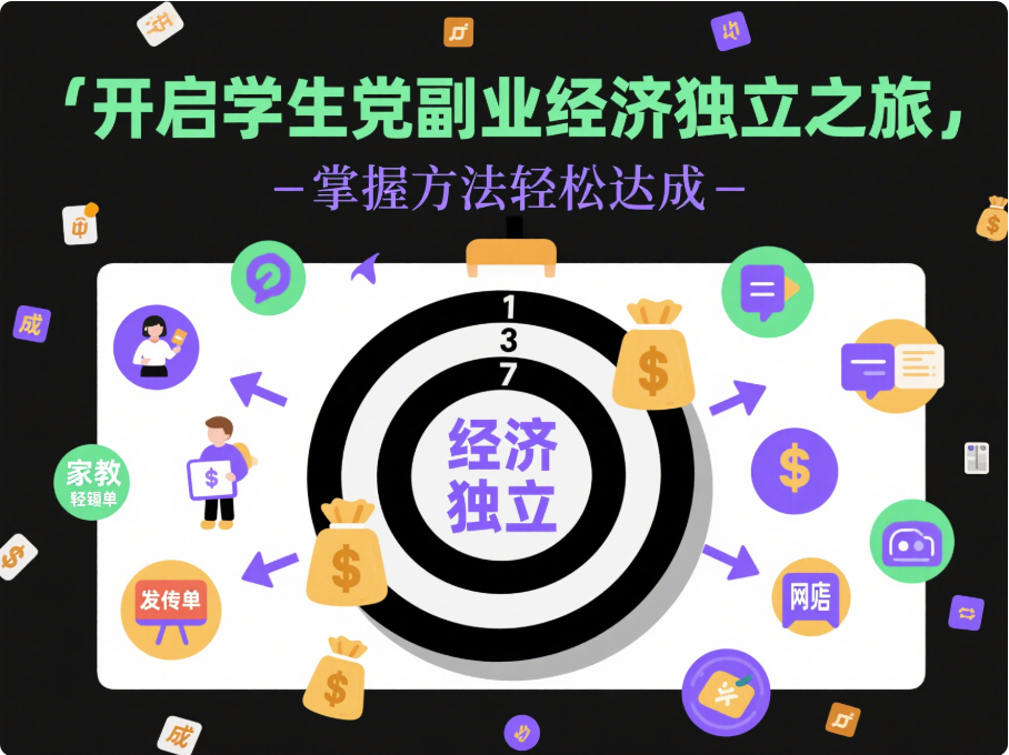 學生黨如何通過副業項目實現經濟獨立