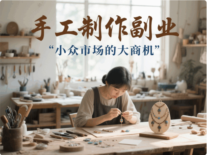 手工制作副業,小眾市場的大商機