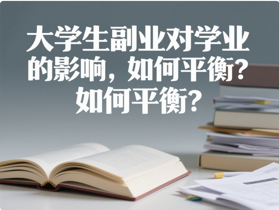 大學生副業對學業的影響，如何平衡？