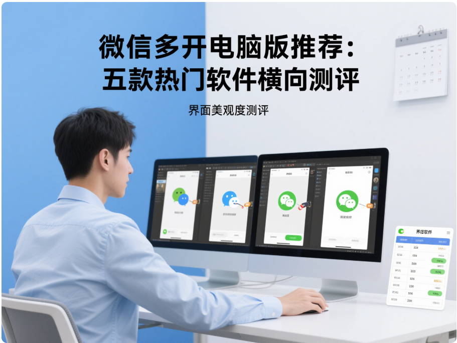 微信多開電腦版推薦：五款熱門軟件橫向測評