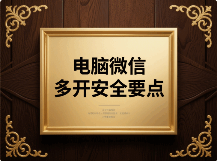 如何在電腦上安全地進行微信多開？這些要點要牢記-資源網站