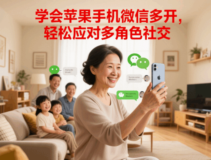 學會蘋果手機微信多開，輕松應對多角色社交-資源網站