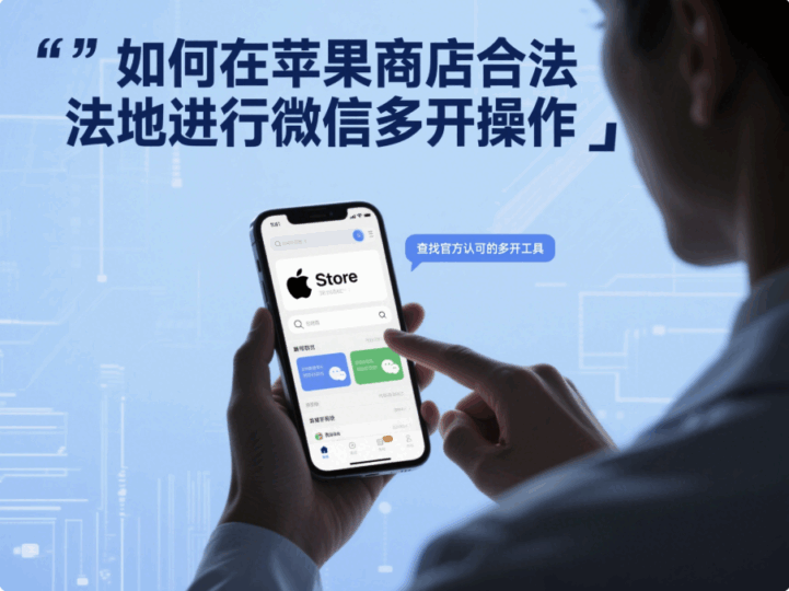 如何在蘋果商店合法地進(jìn)行微信多開操作-資源網(wǎng)站