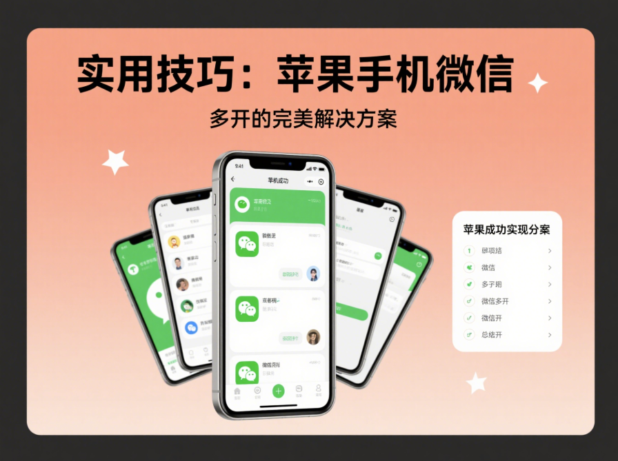實用技巧：蘋果手機微信多開的完美解決方案-資源網站