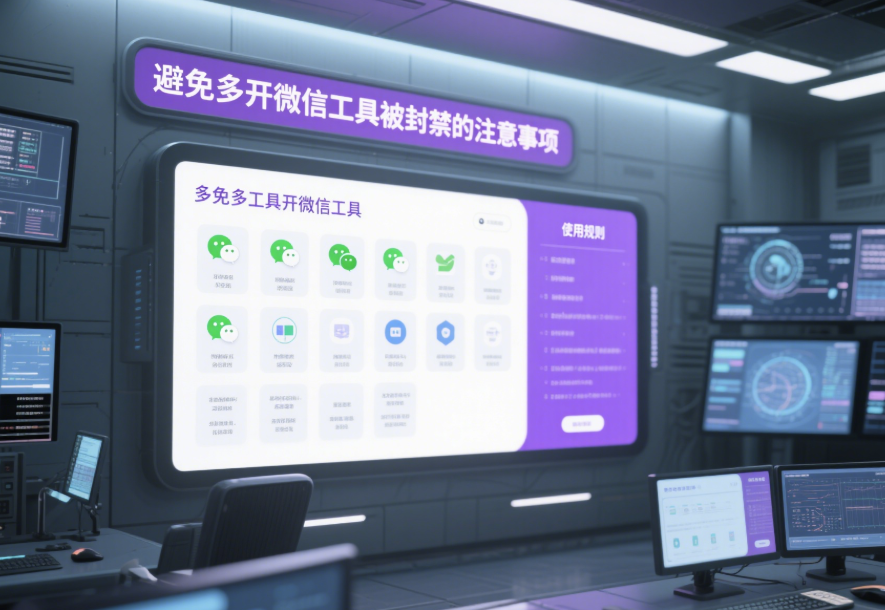 避免多開微信工具被封禁的注意事項-資源網(wǎng)站