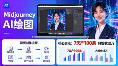 9節課掌握AI黑科技：制作數字人開口說話視頻-資源網站