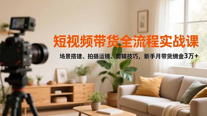 圖片[1]-短視頻帶貨全攻略：從0到1打造高轉化爆款-資源網站