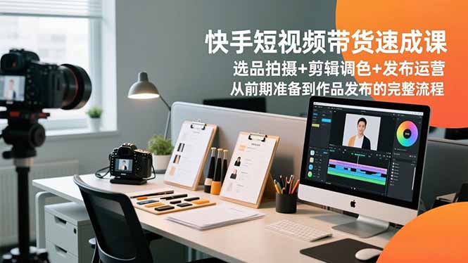 圖片[1]-解鎖快手短視頻帶貨新技能-這門速成課別錯過