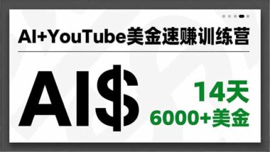 AI賦能YouTube：13天開通YPP-30天賺取第一桶金-資源網站